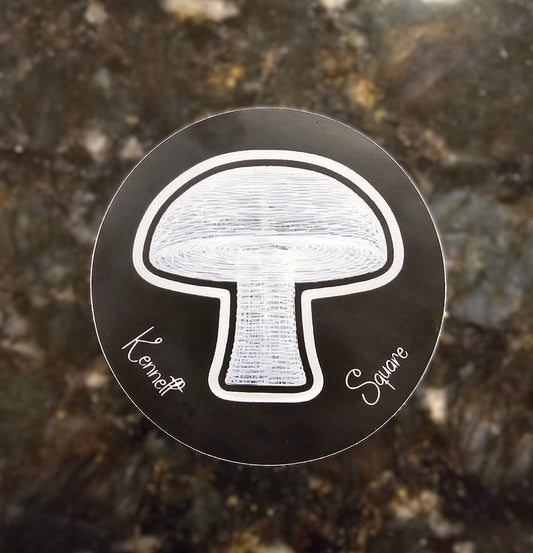 NYE Mushroom Drop Sticker